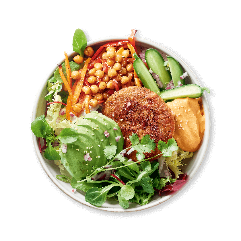 Snelle kokospinda-noedels met veggie wokreepjes